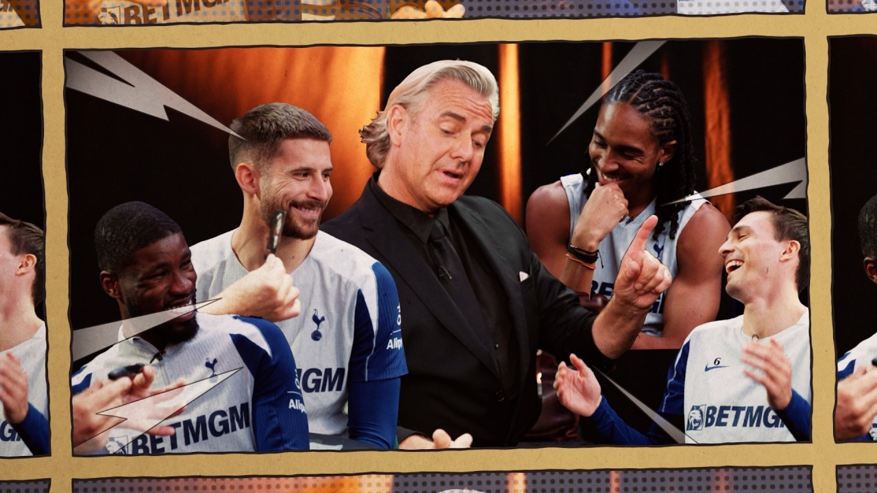 This magician will leave you SHOCKED! 🤯 Mind-blowing magic blows Spurs players&rsquo; minds!