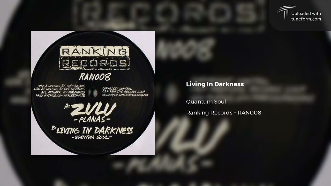 Quantum Soul - Living In Darkness (Ranking Records | RAN008) [Dubstep]