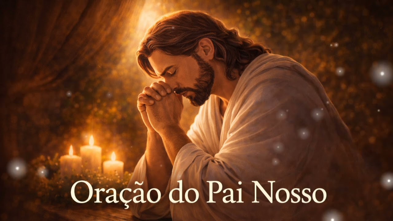 ORAÇÃO DO PAI NOSSO, A ORAÇÃO QUE JESUS ENSINOU PARA TRAZER PAZ.#oração #oraçãopainosso 