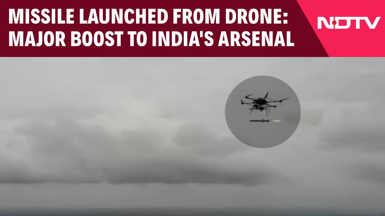 DRDO News | Missile Launched From A Drone: Major Boost To India's Military Capabilities