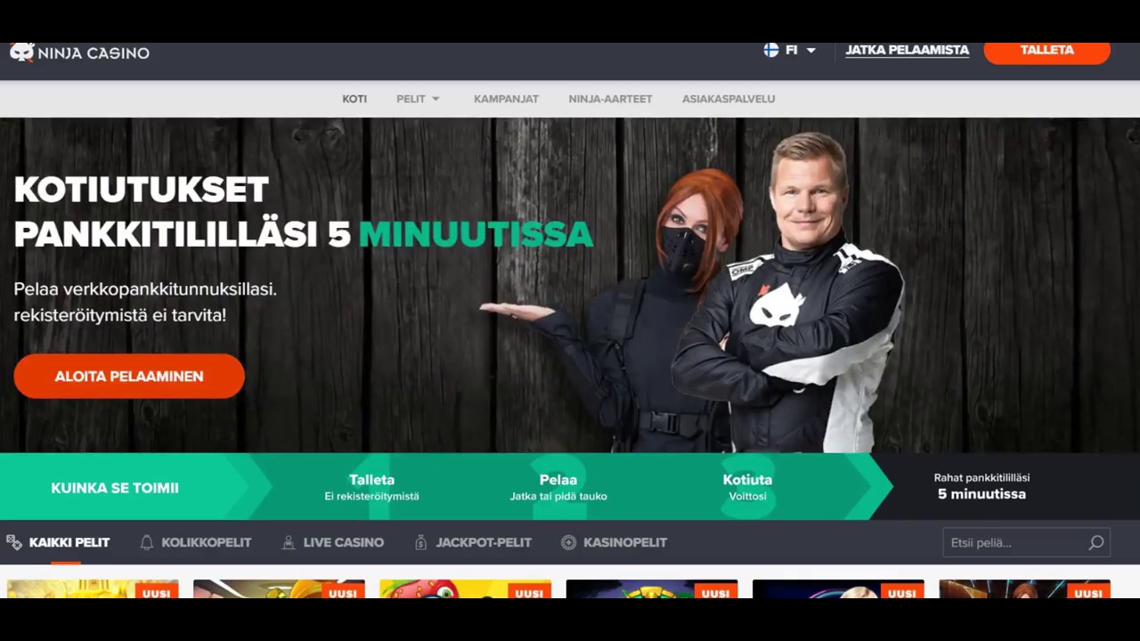 Nettikasino Ilman Rekister&ouml;itymist&auml; - N&auml;in P&auml;&auml;set Pelaamaan
