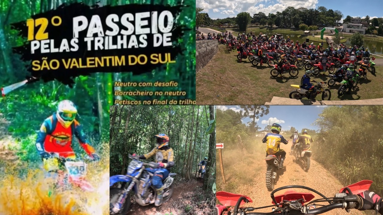 12º Passeio pelas Trilhas de São Valentim do Sul RS Grupo Minhocas de Kichute