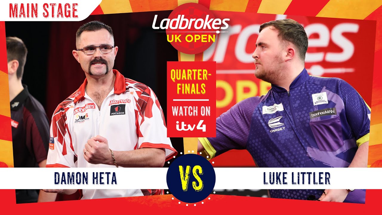 PDC Darts UK Open 2024 03 03 - Damon Heta vs Luke Littler - HUN