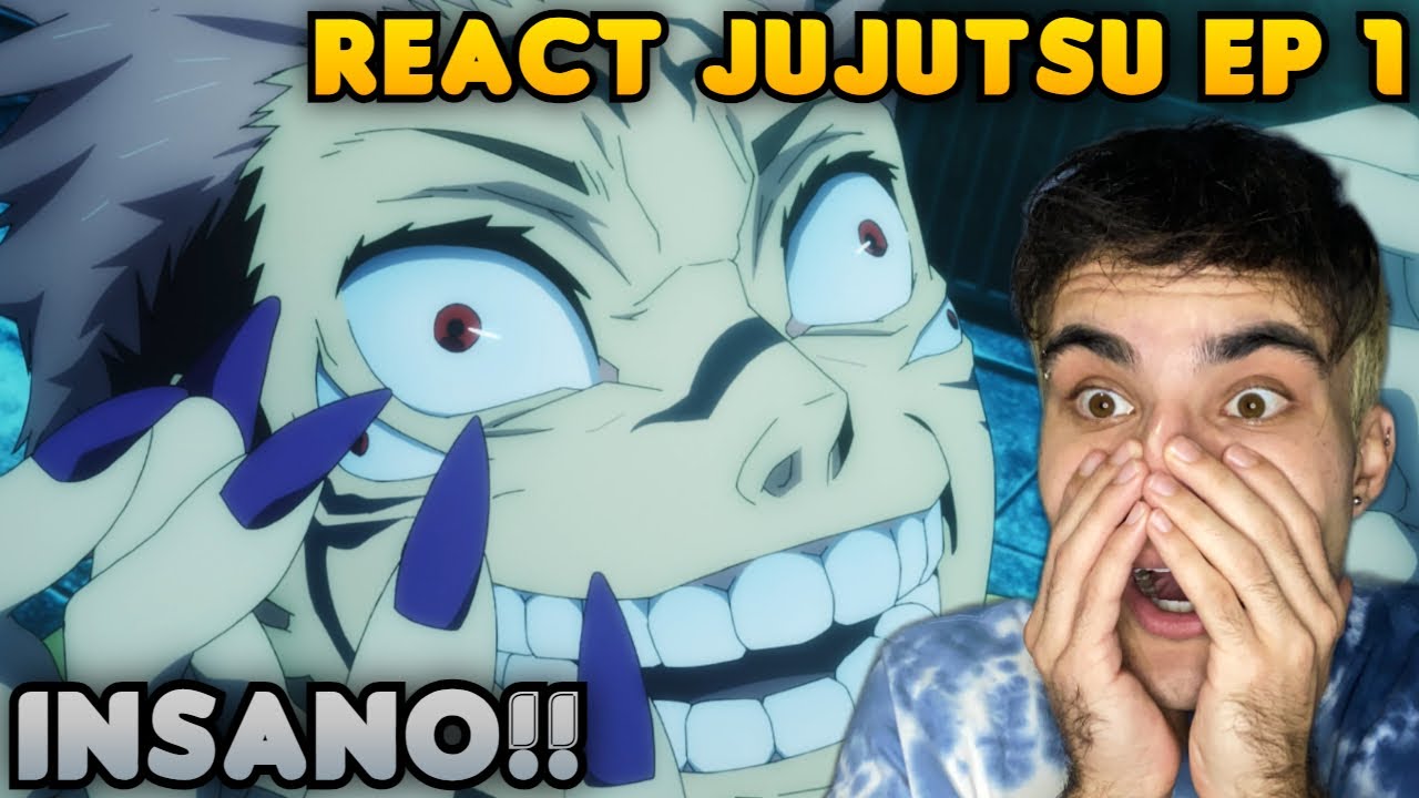 ITADORI POSSUÍDO POR SUKUNA?! - React Jujutsu Kaisen ep 1