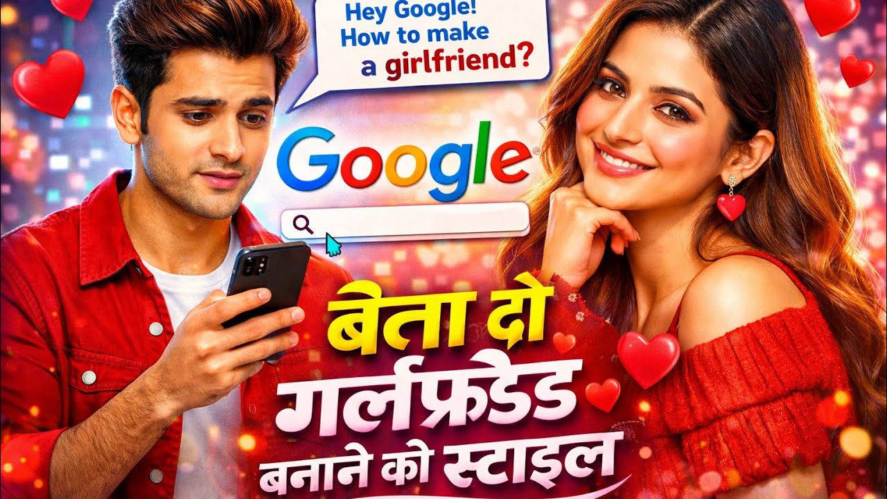 Google Bata Do Girlfriend Banane Ki Style | Funny Hindi Song 2026 | Cute Love Song