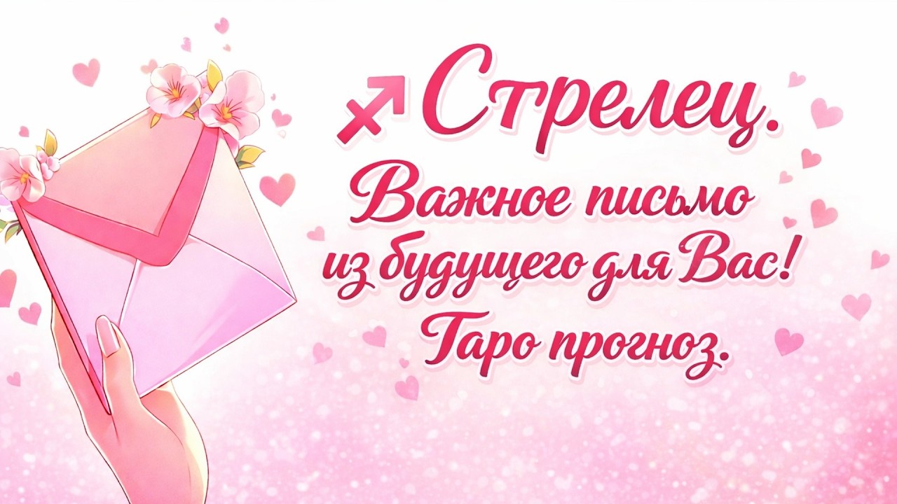 📩 ПИСЬМО ИЗ БУДУЩЕГО: СТРЕЛЕЦ ♐ О чем вы еще не знаете? ЭТО ШОК! 💯 СБУДЕТСЯ!