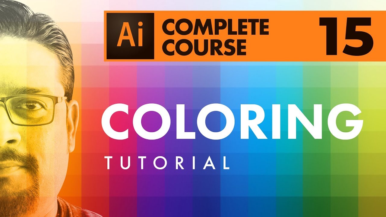 Adobe Illustrator CC, Coloring Techniques, Color Swatches, Panel, Palette & More