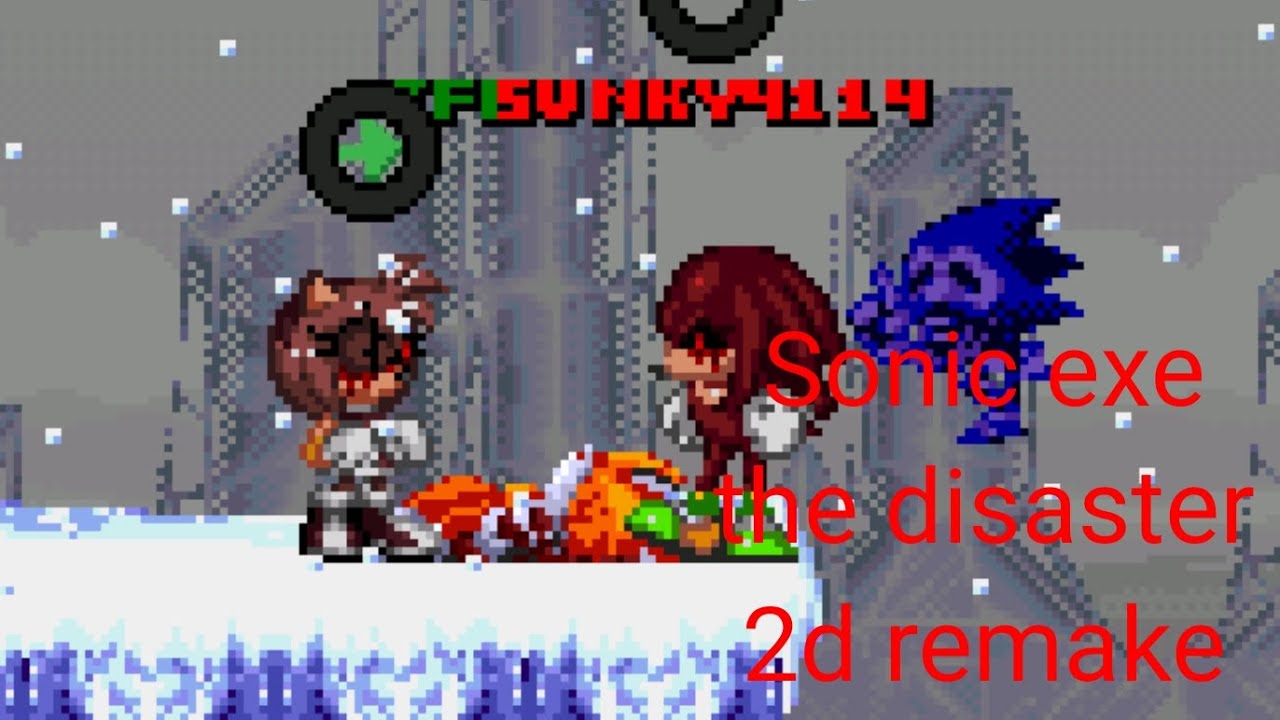 Соник ехе Мультиплеер.Sonic exe the disaster 2D remake (ч.1)