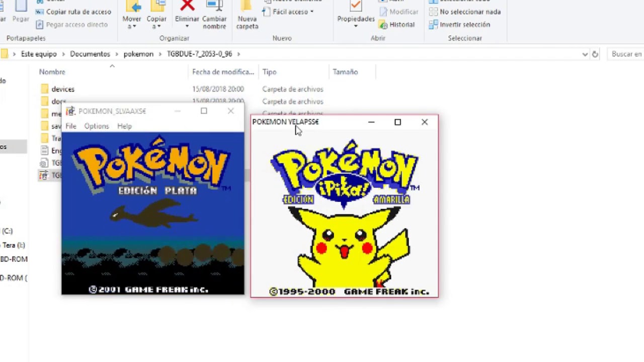 Tutorial intercambio pokemon TGB Dual