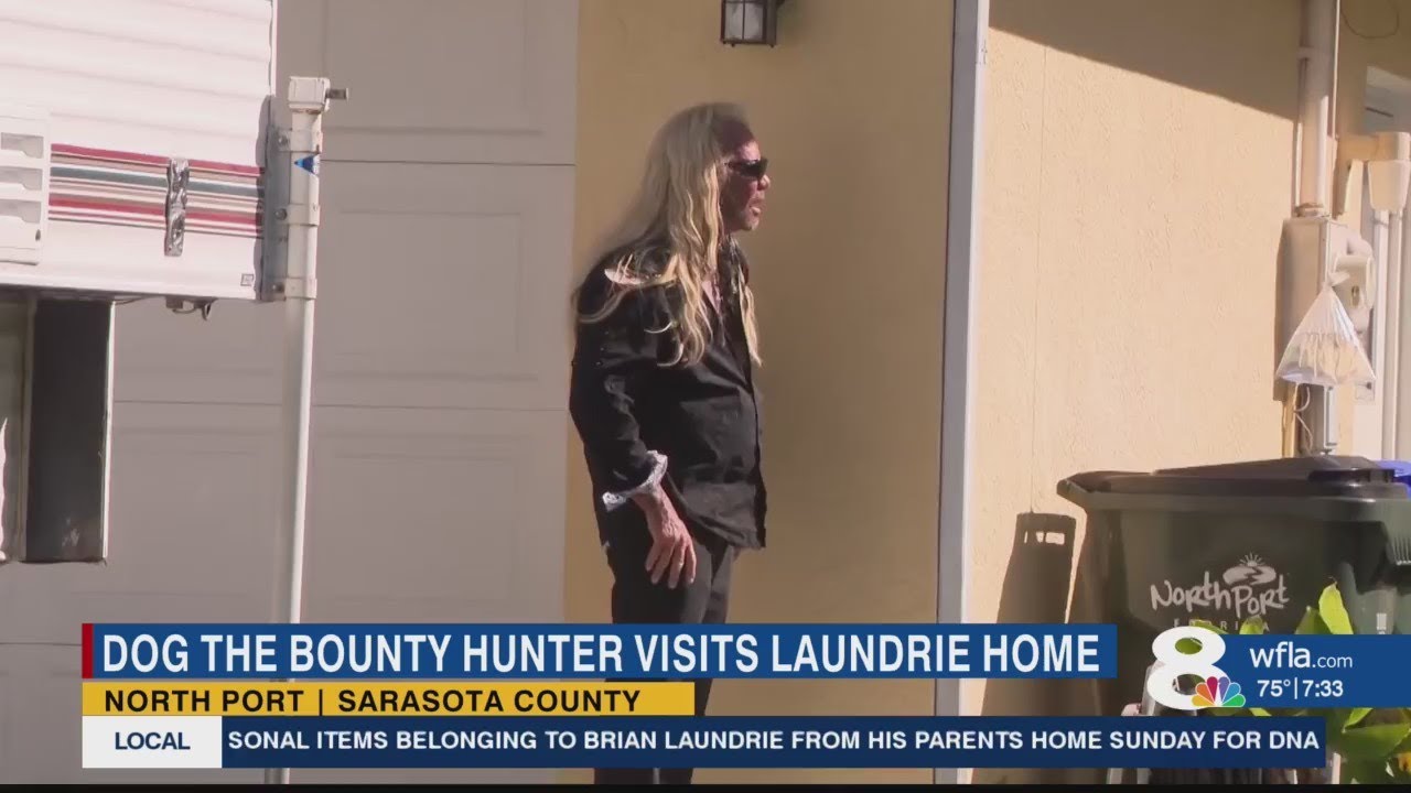 Dog the Bounty Hunter shows up at Brian Laundrie's family home in North Port, knocks on door