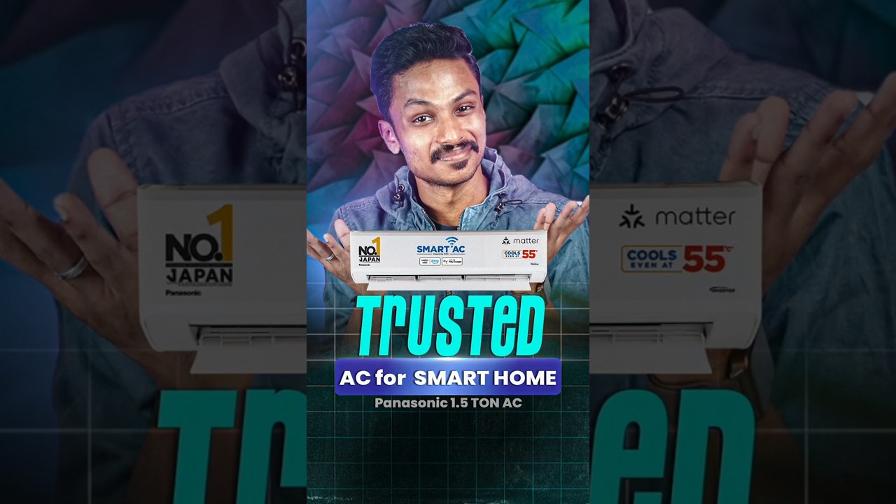 Panasonic 1.5 Ton 5 Star Smart AC Review | Ultra Silent Cooling & Smart WiFi Features