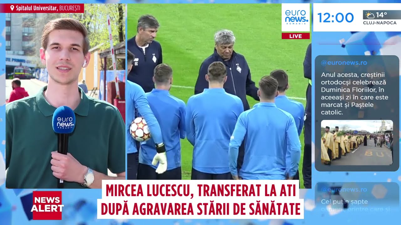 Starea lui Mircea Lucescu s-a &icirc;nrăutățit. El a fost transferat la terapie intensivă