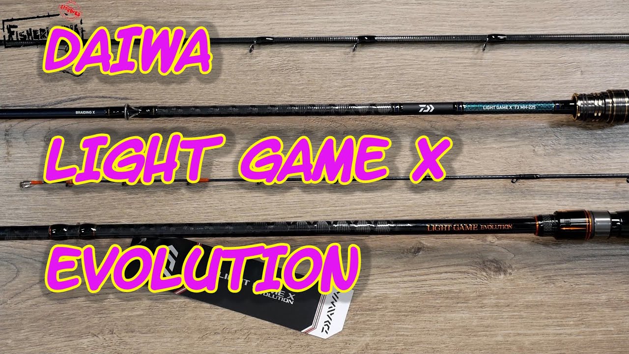 DAIWA LIGHT GAME X EVOLUTION - TUTTO VERTICALE