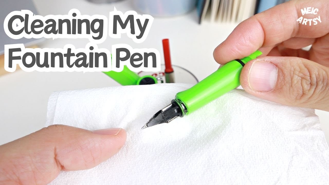Fountain Pen Cleaning & Refill, Lamy Safair