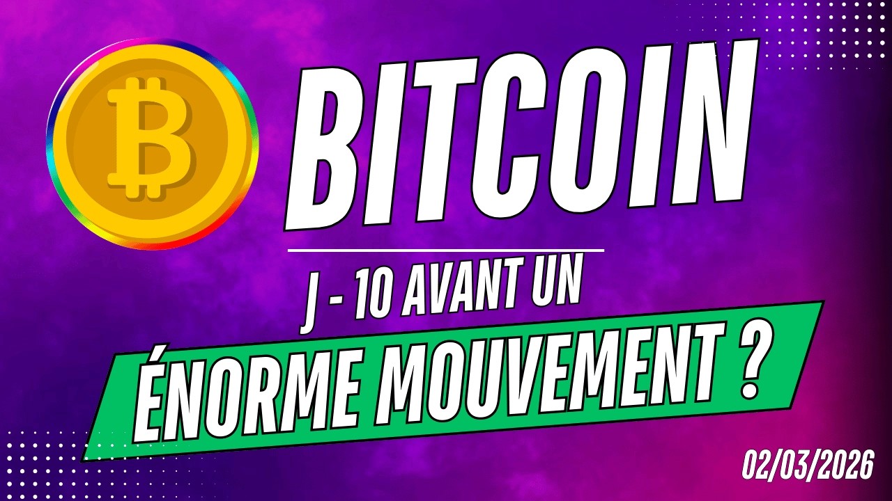 BITCOIN  J- 10 avant UN ÉNORME MOUVEMENT 🔥 ? Analyse CRYPTO & NEWS ✅