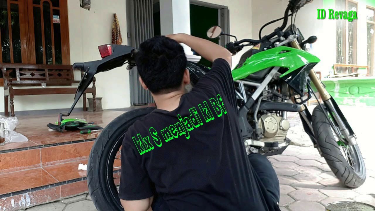 KLX S PAKE BODY KLX BF APA SAJA YG PERLU DI RUBAH ....