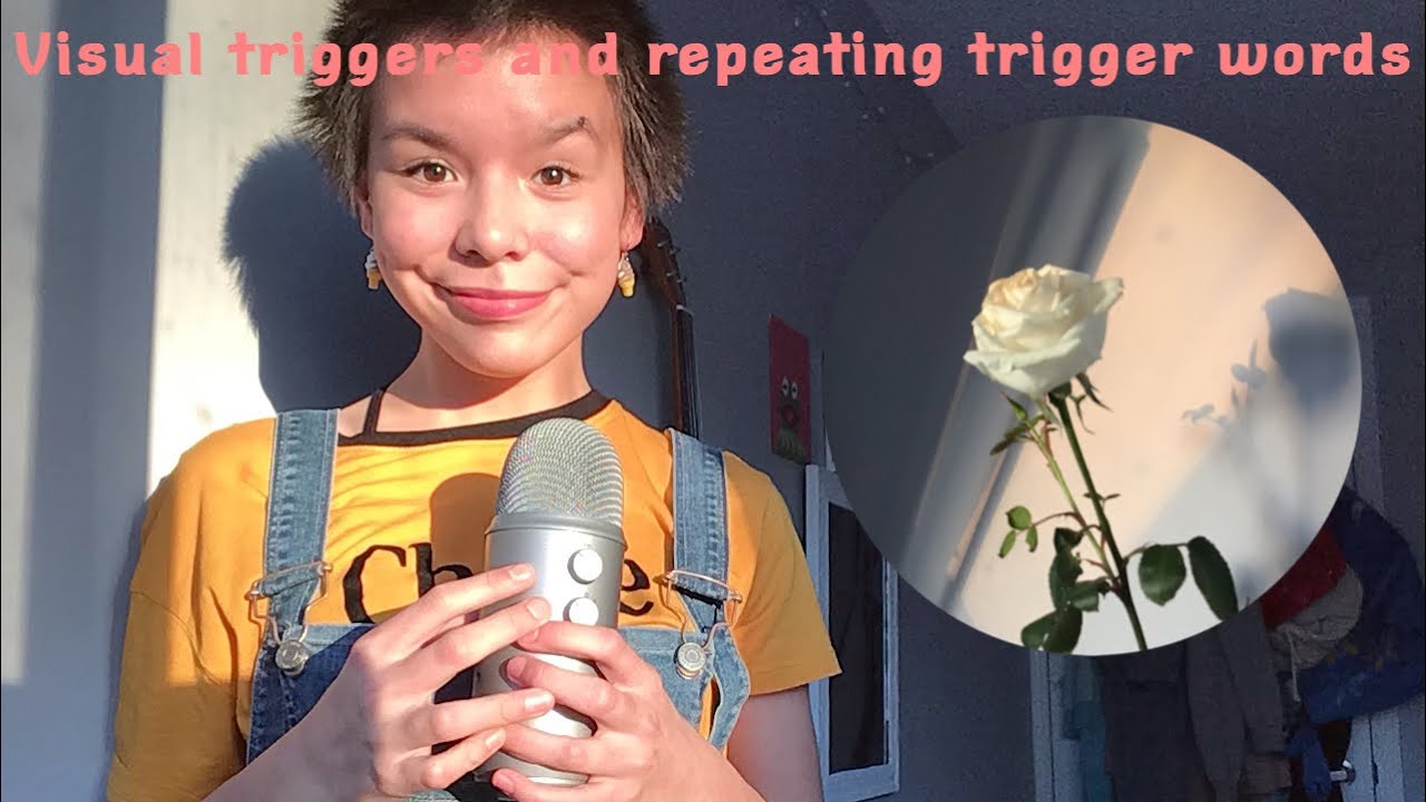 12 trigger words inaudible whispering very tingly visual triggers🤪💗