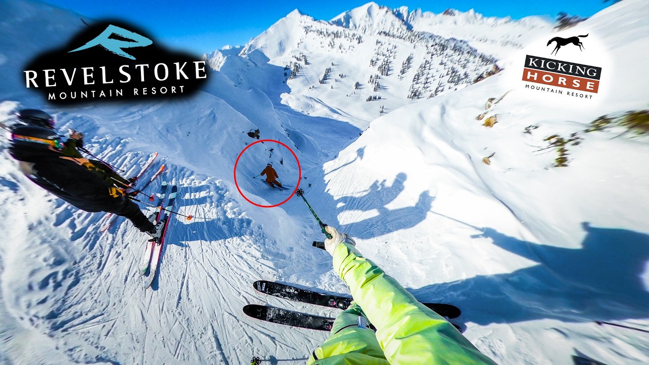 Катание на лыжах KICKING HORSE и REVELSTOKE! - День 1!