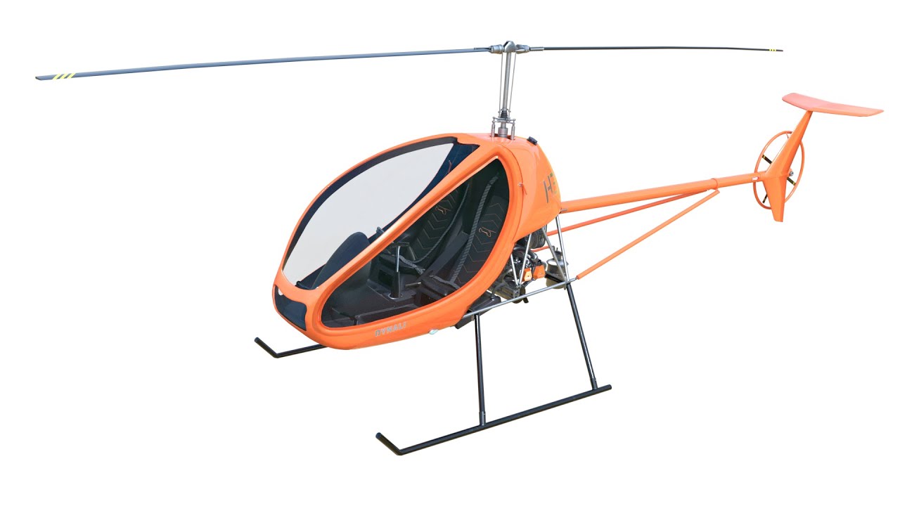 Dynali H3 Sport Helicopter -  Real Time - 3D Model