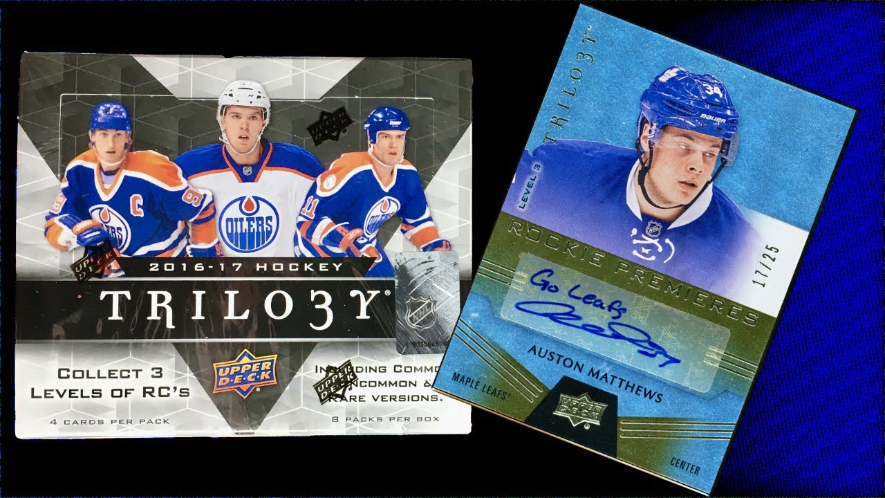 Я НИКОГДА ЭТОГО НЕ ОТКРЫВАЛ?? 16/17 Upper Deck Trilogy Hockey Hobby Box Break