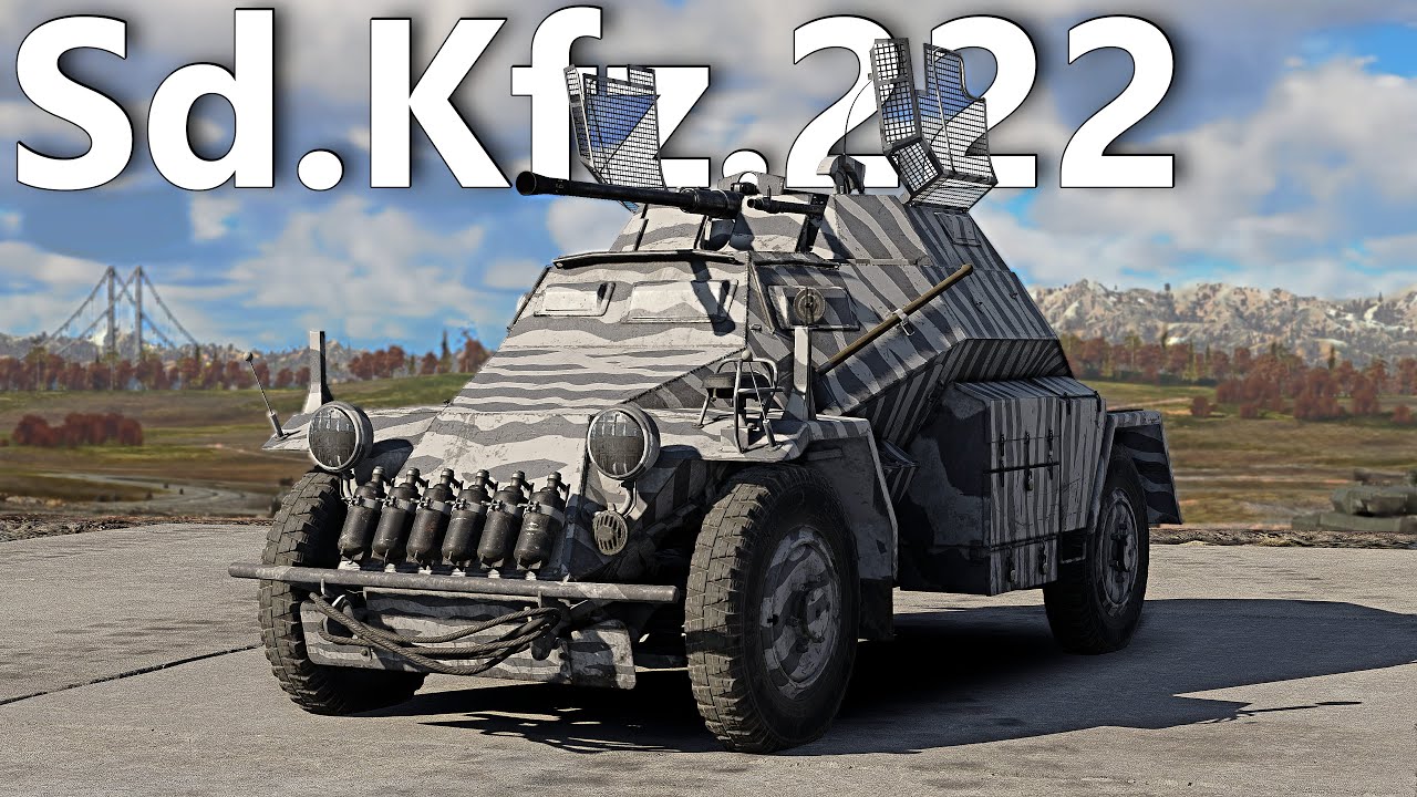 The Tank-Tickling Turret Buster || Sd.Kfz.222