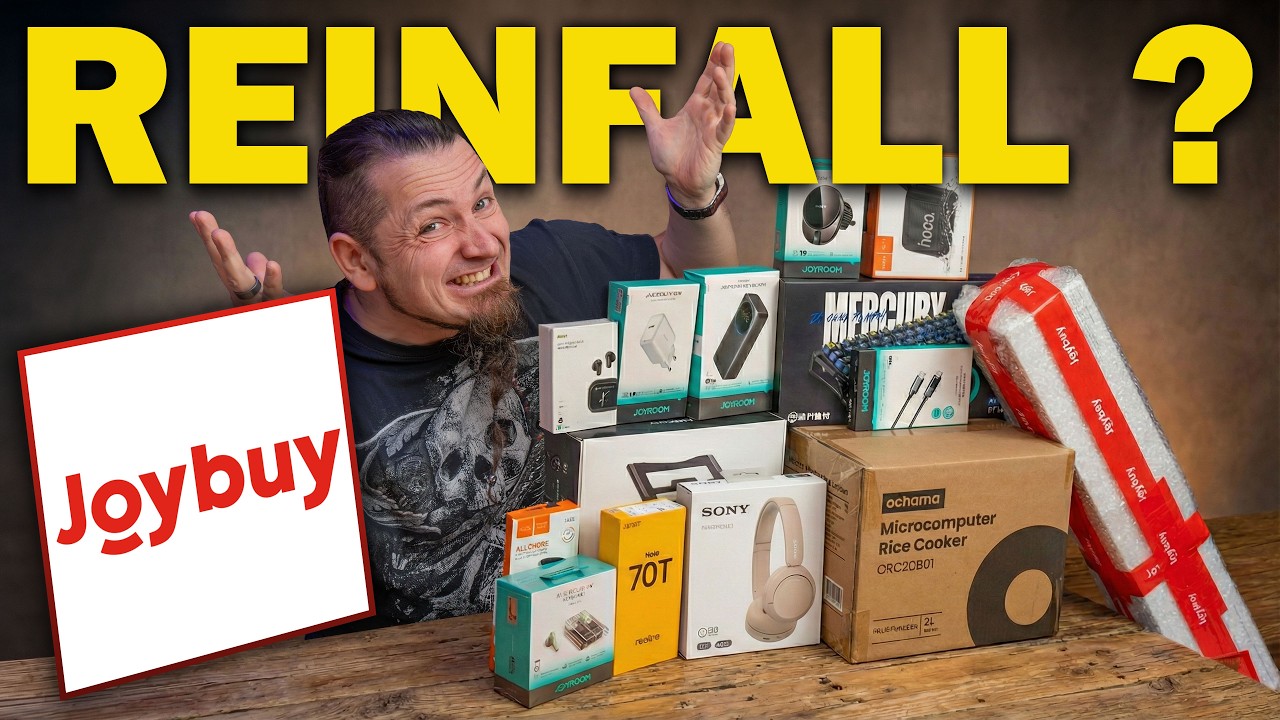 Wir haben Technik bei JOYBUY gekauft - Lohnt sich das?