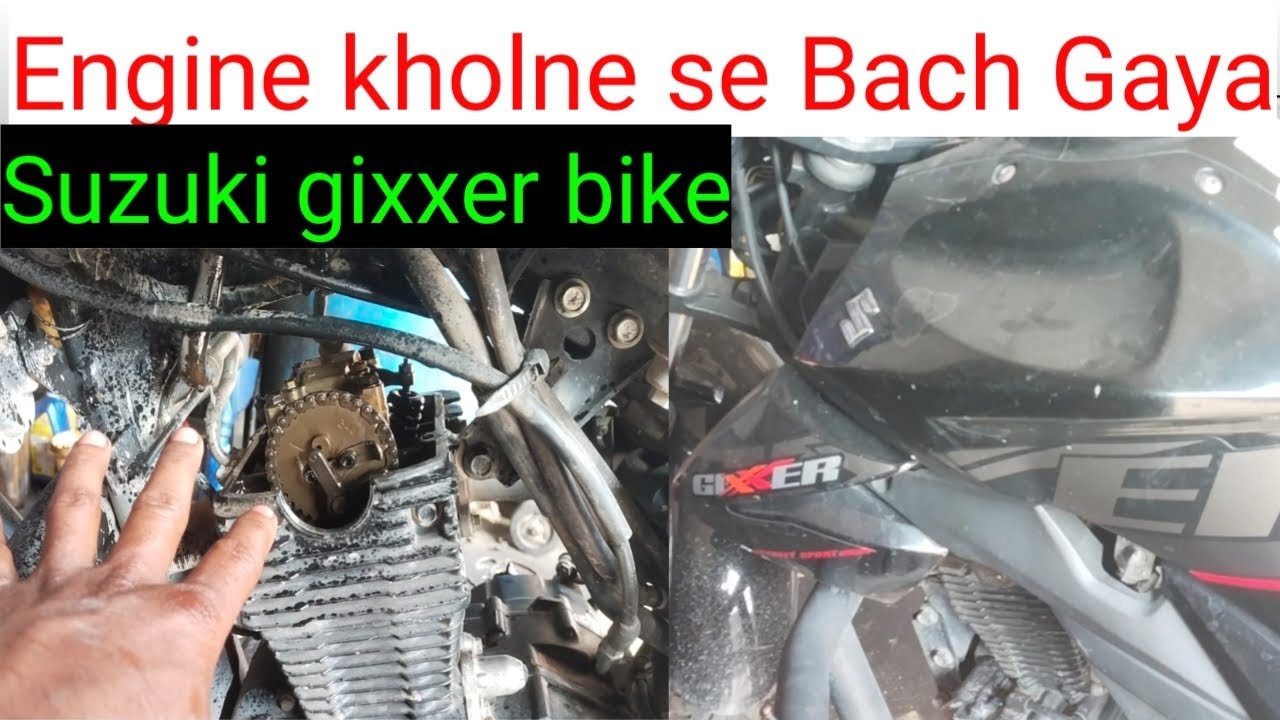 timing chain change gixxer bike|typhoid set Suzuki gixxer bike|how to Suzuki gixxer bike
