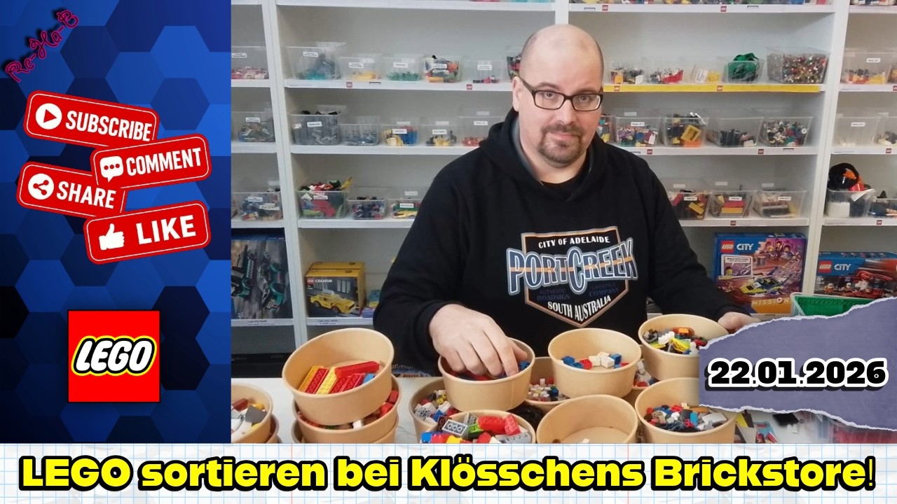 LEGO sortieren bei Klösschens Brickstore in Bielefeld