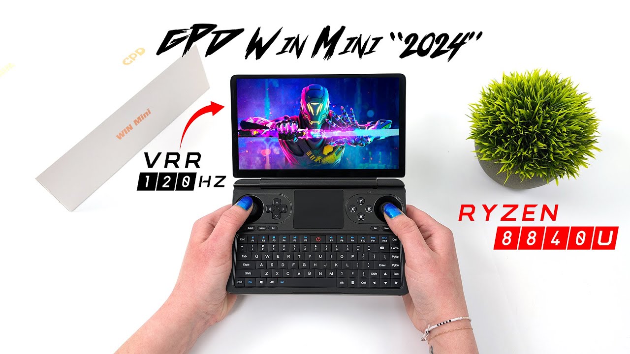 GPD Win Mini Ryzen 8840U: первый взгляд, новый экран VRR + более быстрый APU! Практические испытания