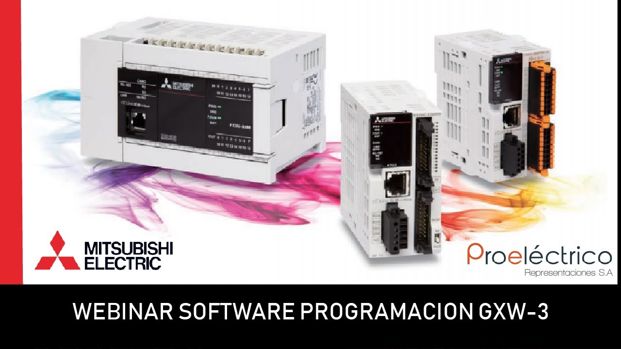 GXWS-3 Software Programación FX5 Series Mitsubishi Automation