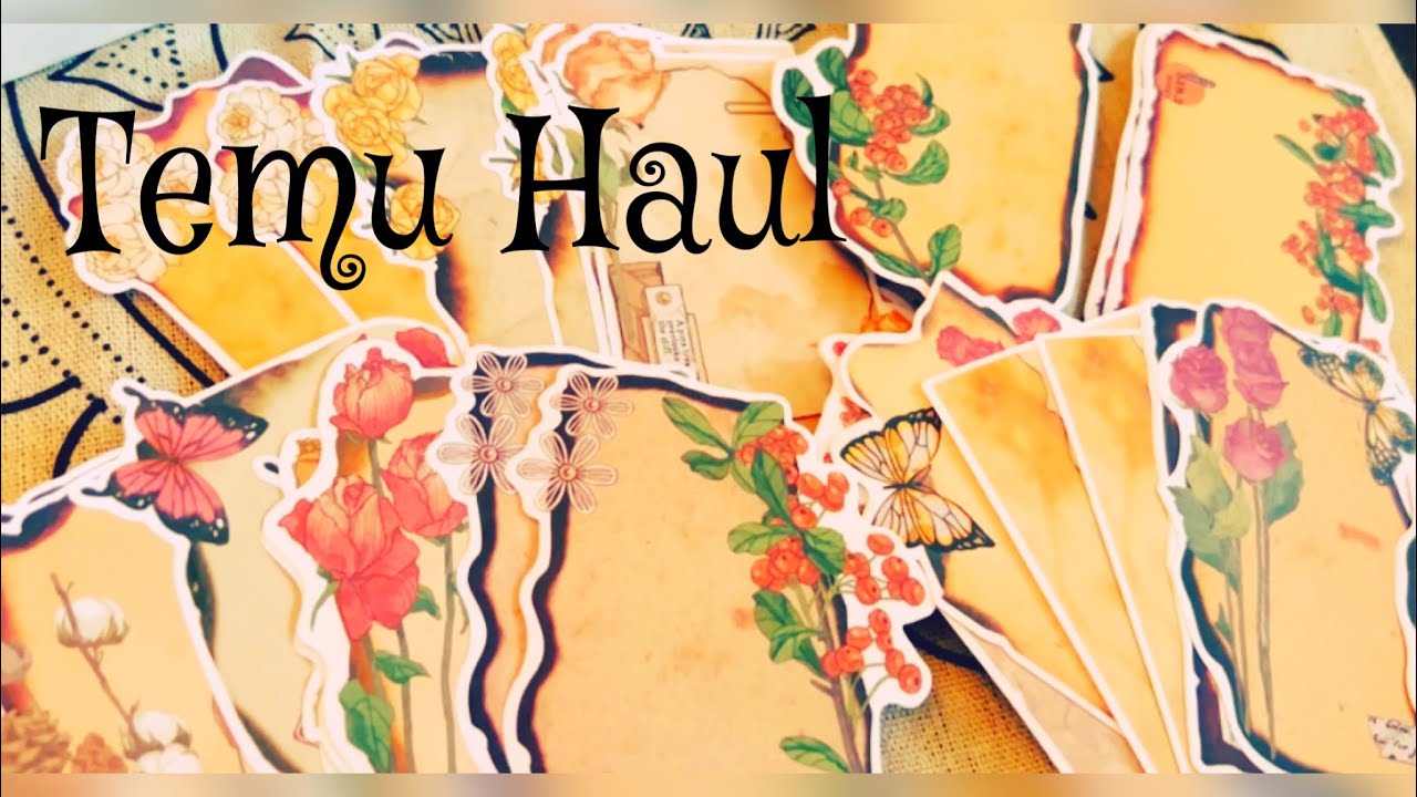 A Quick Book of Shadows Flip-Through & A Temu Stationary Haul