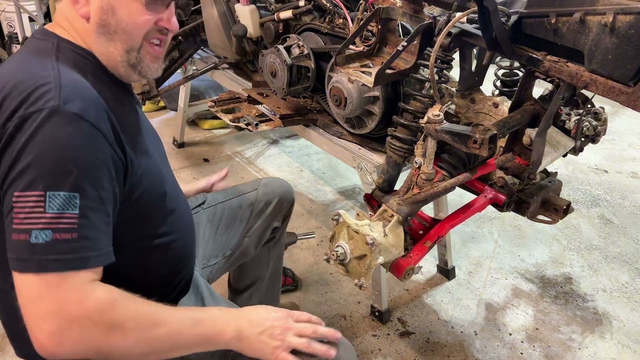 Polaris Sportsman 500 tear down 