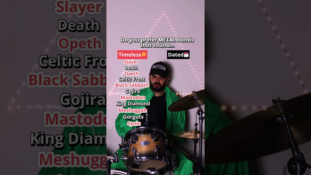 Name a band you'd change. 