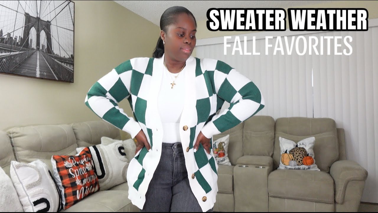 THE PERFECT SWEATER FOR ANY FALL WARDROBE!  From Amazon | SWEATER WEATHER | medium & large girlys
