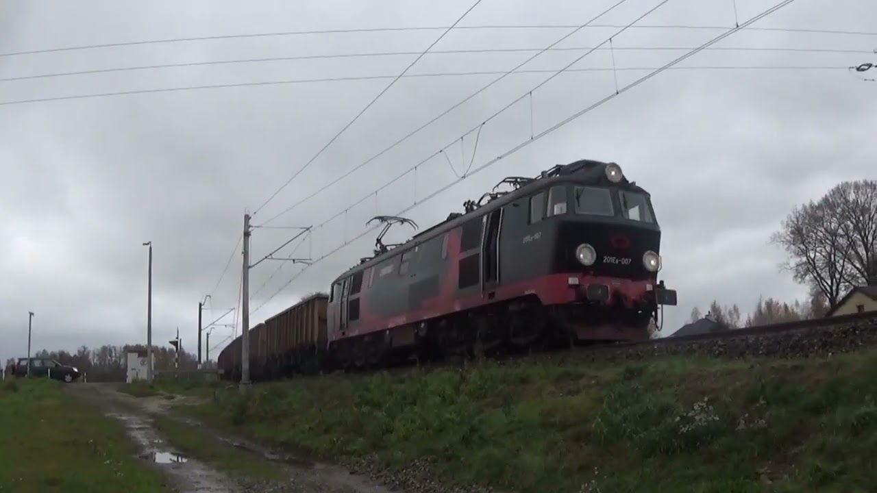 Pociągi w lublińcu Marokańczyk Vectron OBB ET42 PKP Cargo i inne