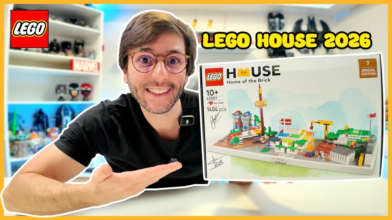 LEGO House 2026 EXCLUSIVO! Review do set I ❤️ Billund (40507)