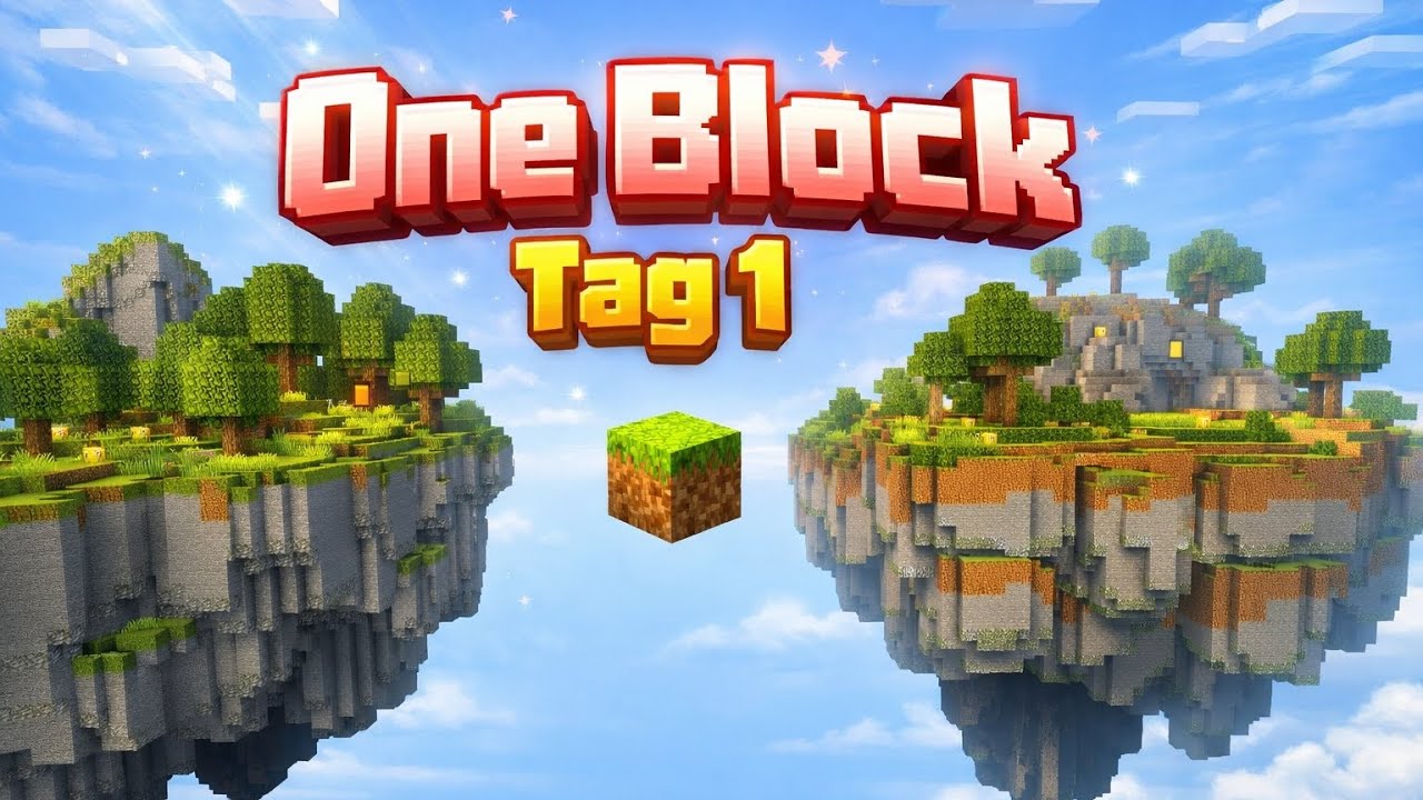 ONE BLOCK CHALLENGE - Tag 1 in Minecraft #minecraft #oneblock #minecraftbuilding #letsplay 