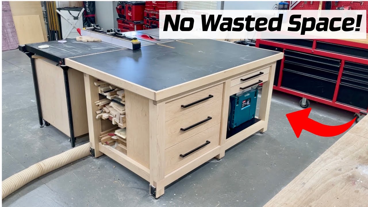 BIG Assembly/Outfeed Table Upgrade!