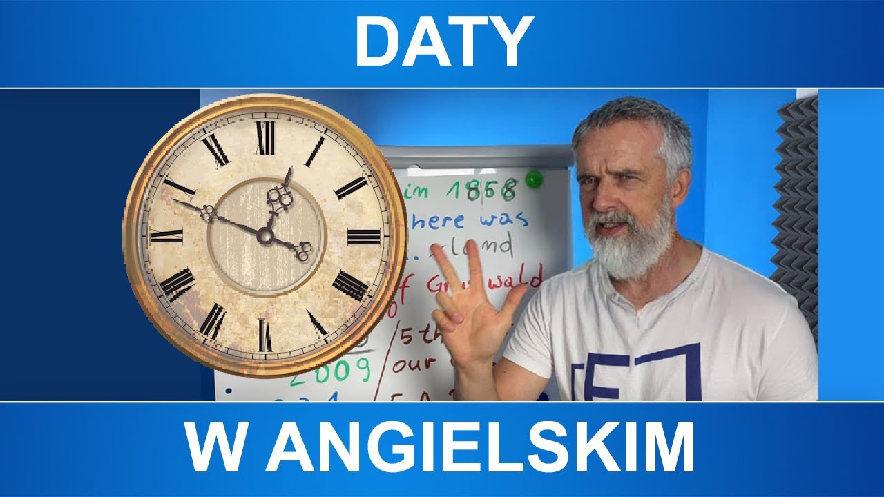 Daty w języku angielskim
