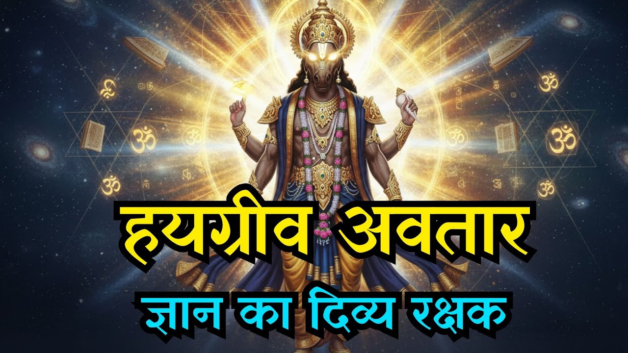 Hayagriva Avatar: The Divine Guardian of Vedas | Complete Spiritual Story & Hidden Wisdom #hayagriva