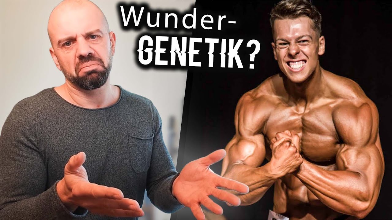 Alles FAKE-NATTYS? Gibt es Super-Genetik f&uuml;r Muskelaufbau? Zellbiologe kl&auml;rt auf | Dr. Malte Puchert
