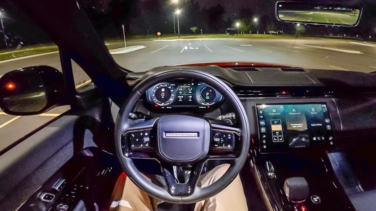 2026 Range Rover Sport Autobiography PHEV - POV Night Drive (Binaural Audio)