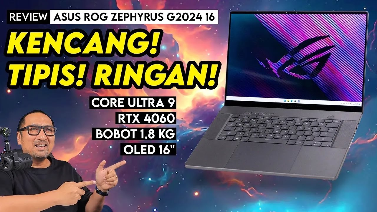 Laptop Idaman Semua Orang! Review ASUS ROG Zephyrus G16 2024 (GU605)