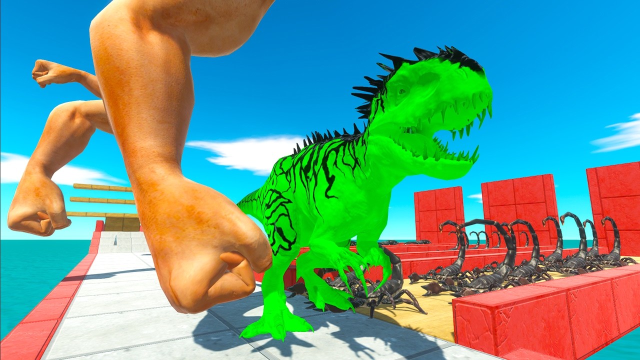 Power Punch Challenge | Animals, Carnivore Dinosaurs, Fantasy Win? - Animal Revolt Battle Simulator