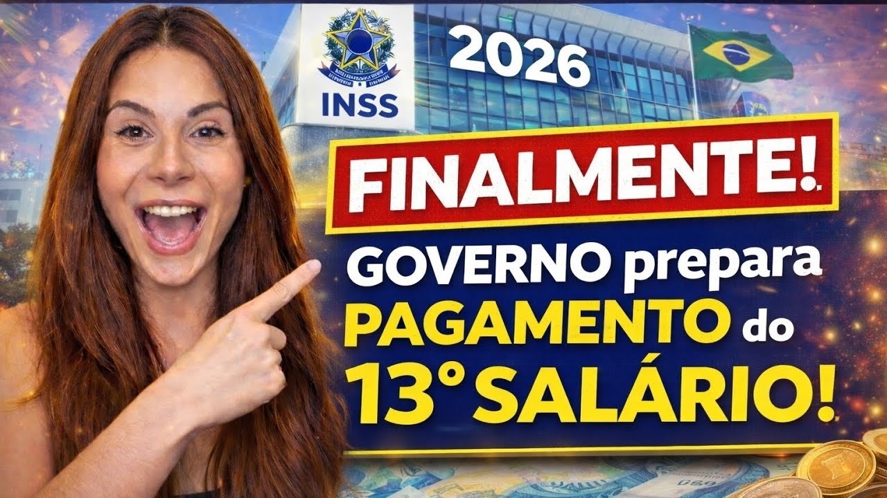 13º SALÁRIO DO INSS 2026 ANTECIPADO  LULA ASSINA DECRETO PARA PAGAMENTO EM ABRIL E MAIO