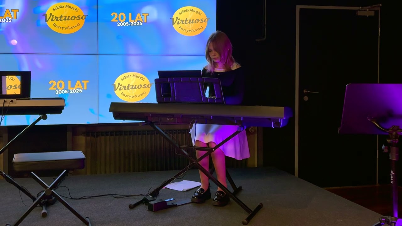 Inwencja nr 1 (J.S. Bach) | Wiktoria Fedorowska | Live