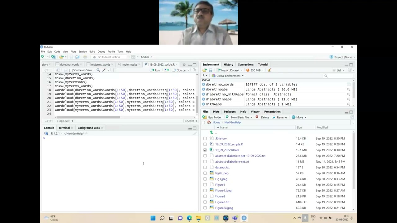 Day 7 - Text Mining with R | 20.09.22 | Genomics and NGS Workshop by Nextgenhelper