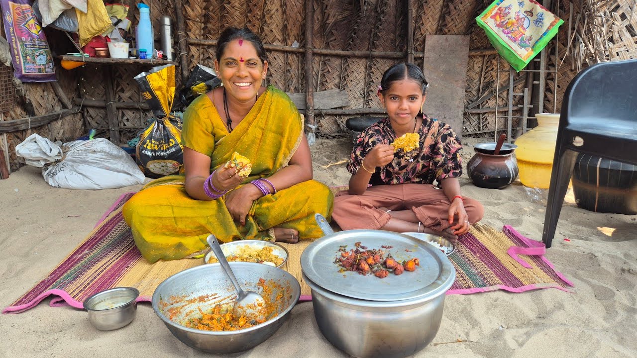 மாட்டுப் பொங்கல் ஸ்பெஷல் எங்க வீட்ல என்ன சாப்பாடு பாருங்க மக்களே 