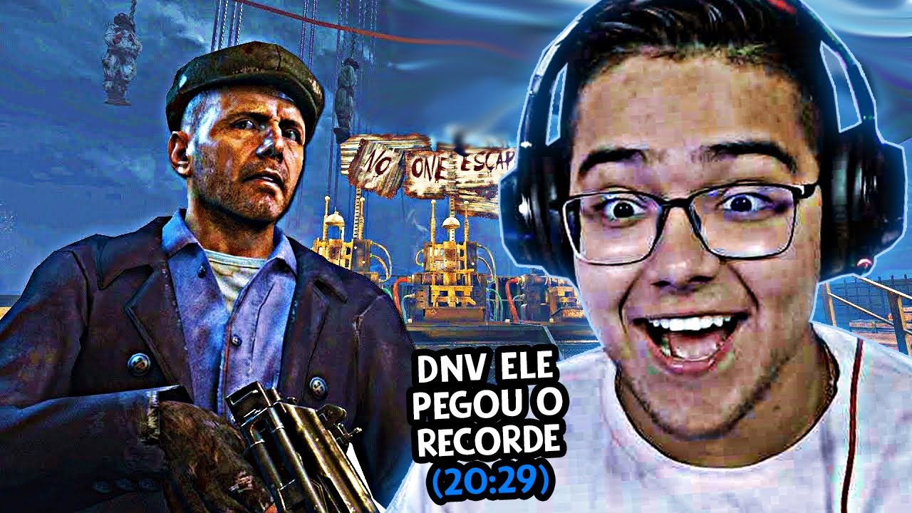 EASTER EGG MOB BLACK OPS 2 SPEEDRUN SOLO é o MAIS RÁPIDO do MUNDO!!!