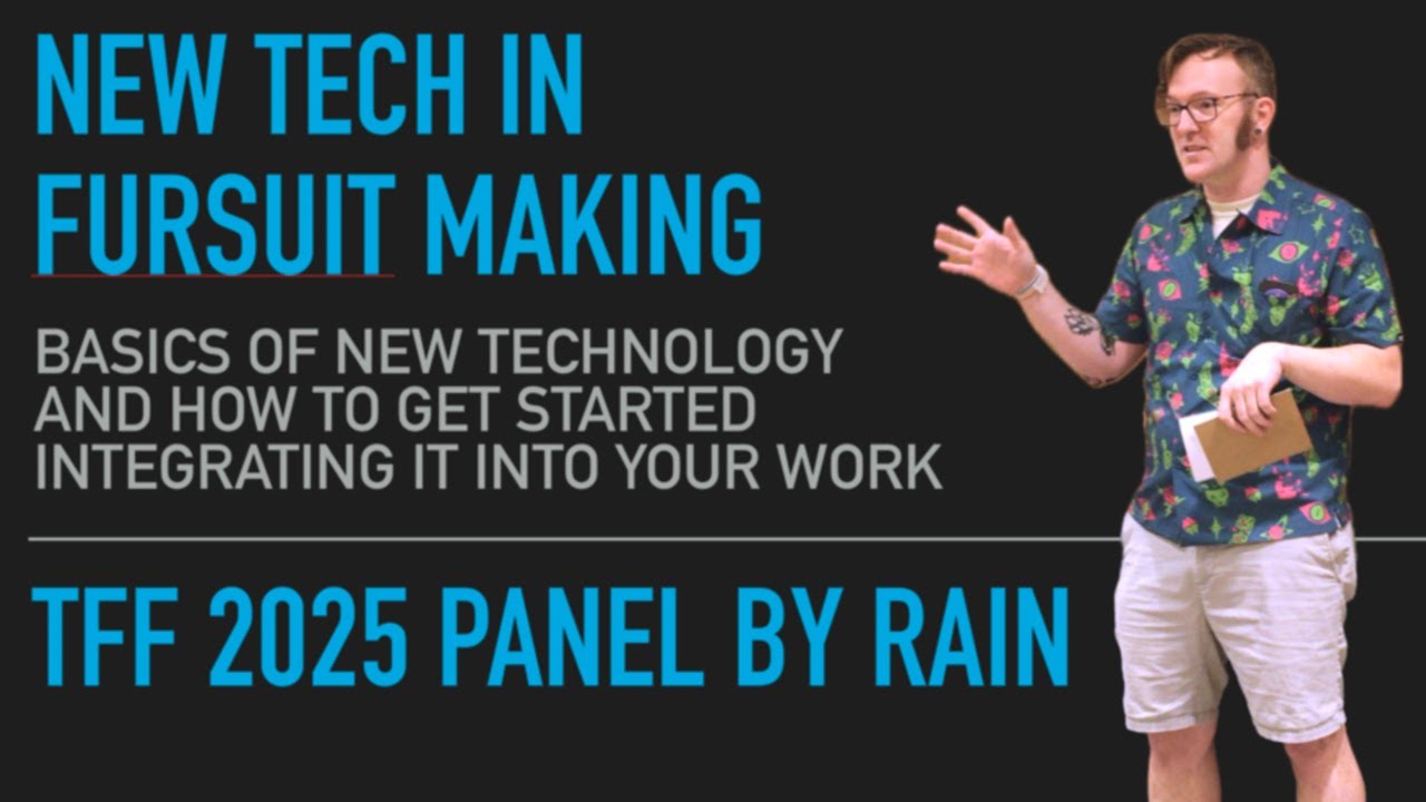 New Technology in Fursuit Making panel TFF 2025